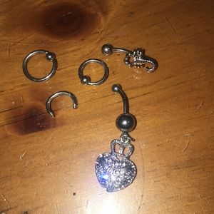 Body jewelry Juicy Couture ❤️ & scorpion 🦂